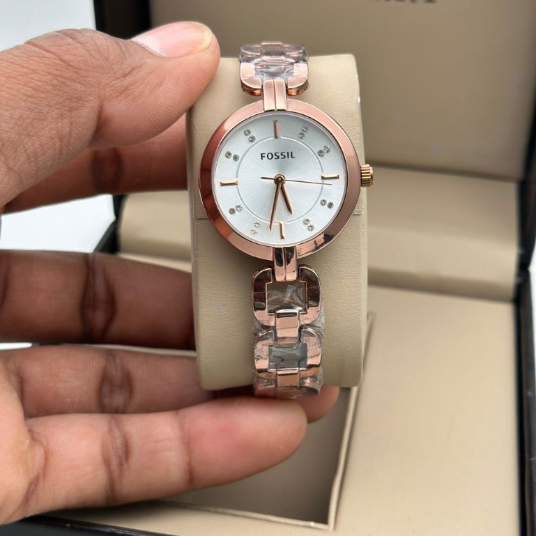 Fossil Stainless Steel Analogue Watch For Women