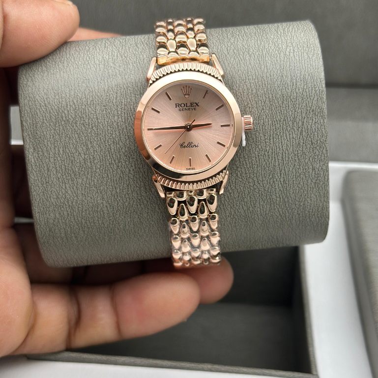 Rolex Metal Chain Premium Watch For Women