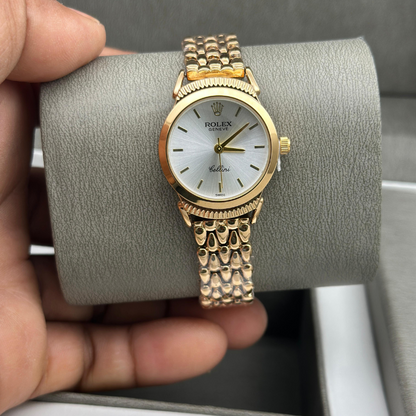 Rolex Metal Chain Premium Watch For Women