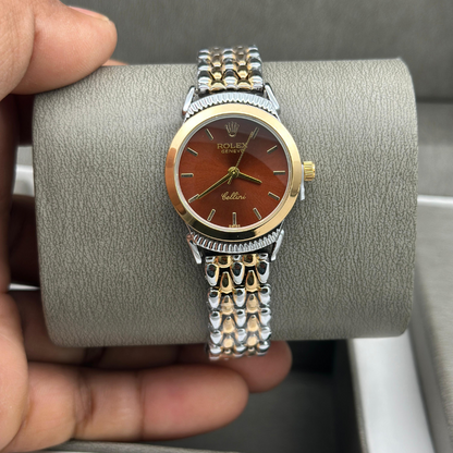 Rolex Metal Chain Premium Watch For Women