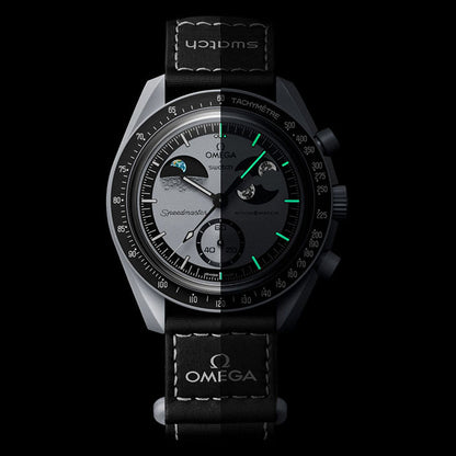 Swatch MoonSwatch Omega Wrist Watch, grey