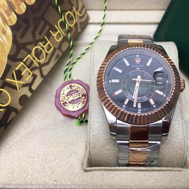 Classic Rolex Sky Dweller Watch for Men